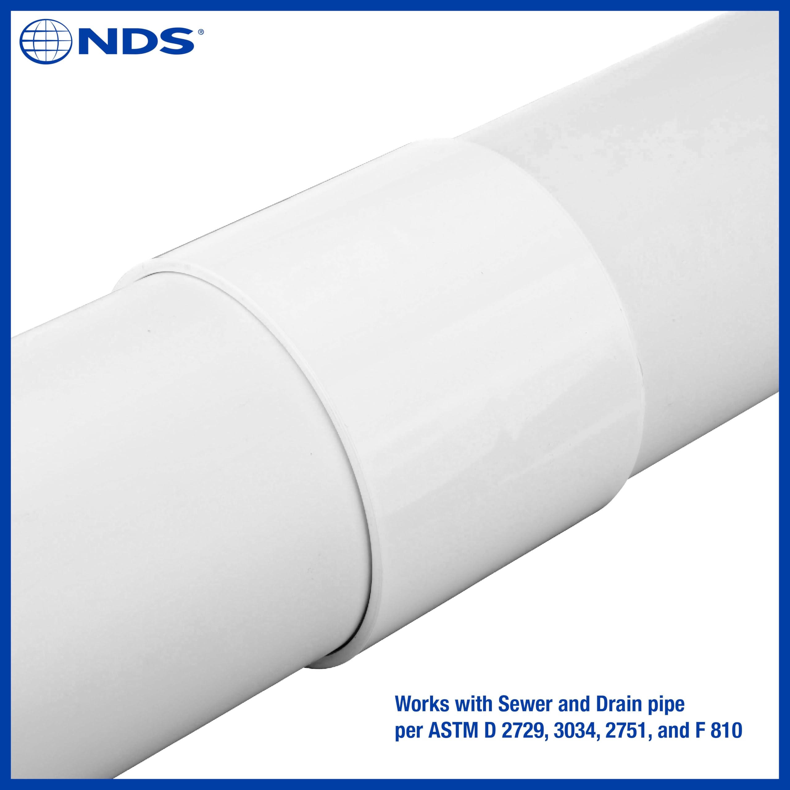 Mua NDS 4P05 PVC S&D Coupling, 4-Inch, Hub X Hub Connection, for use ...