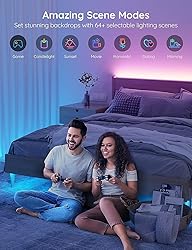 Govee Smart RGB LED Strip Lights, 16.4ft WiFi LED