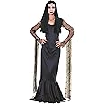 Rubies Women's The Addams Family Morticia Costume Dress, Black, Large