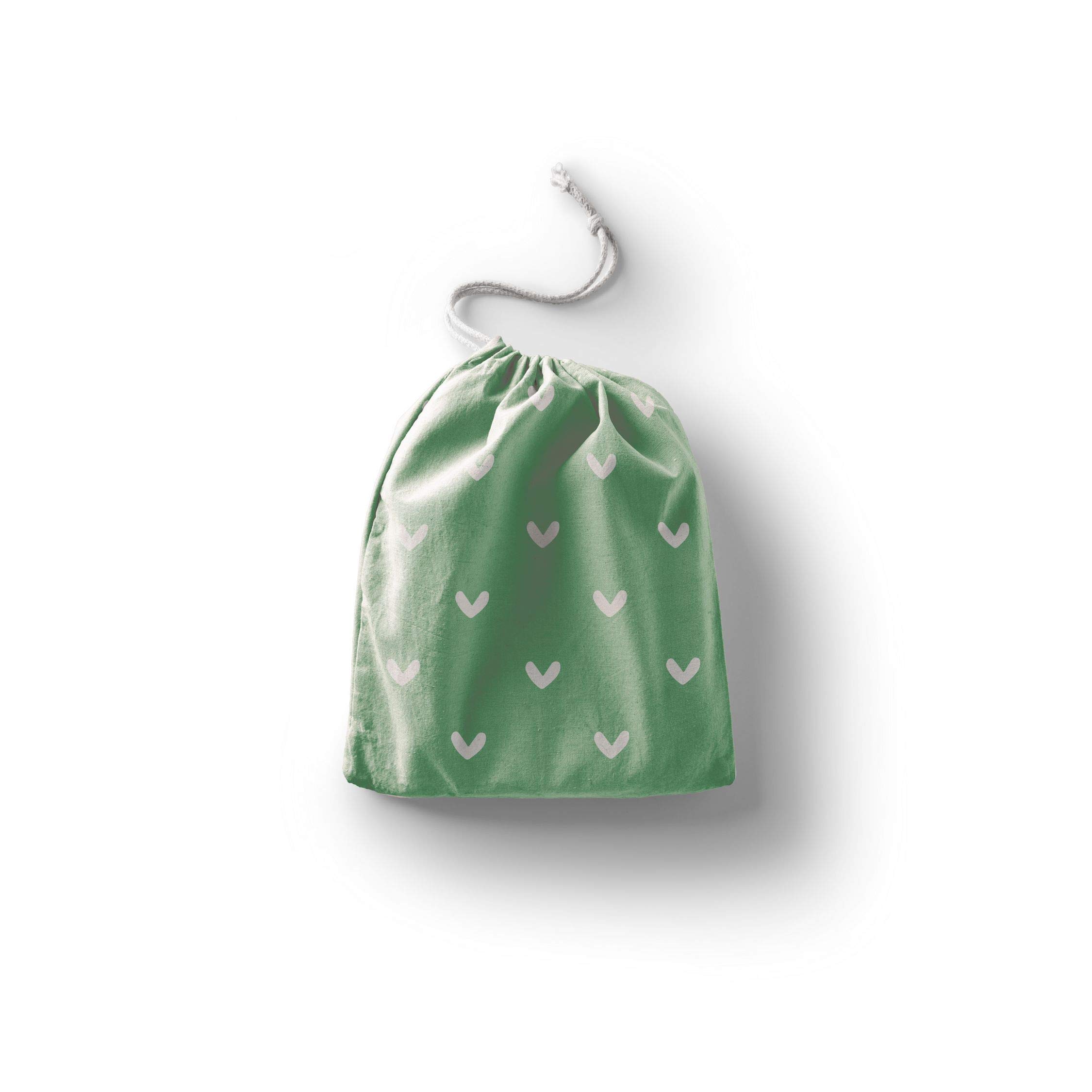 Bonamaison Printed Cotton Produce Bag with Drawstring, Reusable Grocery Bag, Biodegradable Eco-Friendly Bags, Travel Pouch, Sachet Bags, Shopping Bag, Eco Friendly, Foldable, Size: 30x40 Cm