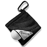 Frogger Amphibian Golf Ball Towel with Wet and Dry