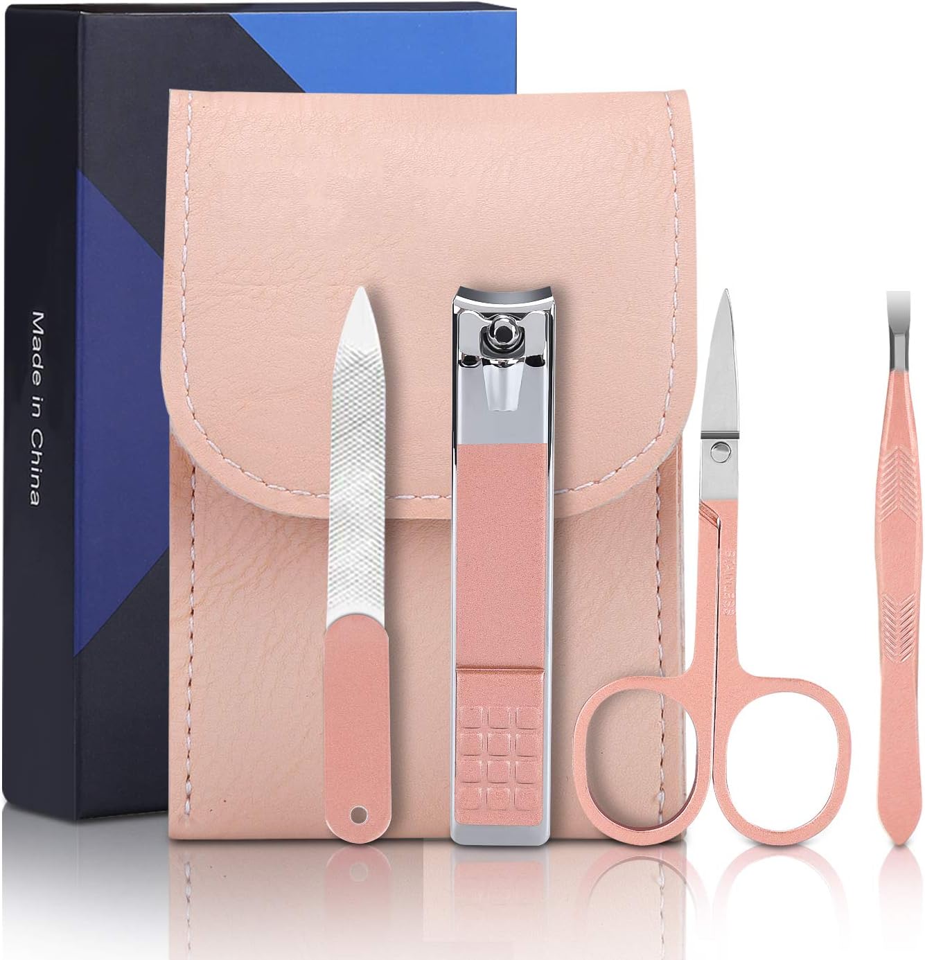 Manicure Set for Women Mini Travel Manicure Pedicure Set Nail Clipper