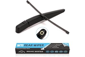 WTI Rear Wiper Arm Blade Set Compatible With Ford Explorer 2011-2019 / Escape 2013-2018 / Compatible With Lincoln MKX 2016-2018 SUV Rear Windshield Window Wiper Kits Assembly New Replacement