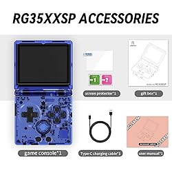 RG35XXSP Flip Handheld Game Console with 3.5 Inch