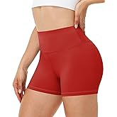 Runhit Women's Workout Biker Shorts - 3"/5"/8" High Waisted Tummy Control Spandex Booty Shorts for Volleyball Gym Yoga Dance