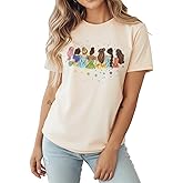 winkbay Women's Summer Cute Graphic Tees Crew Neck Short Sleeve T Shirts Dressy Casual Tops