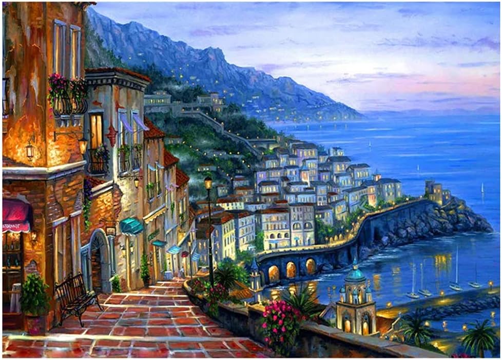 ARTIFUN DIY Oil Painting by Number for Adults Home Decoration Wall Oil Painting 40 * 50cm