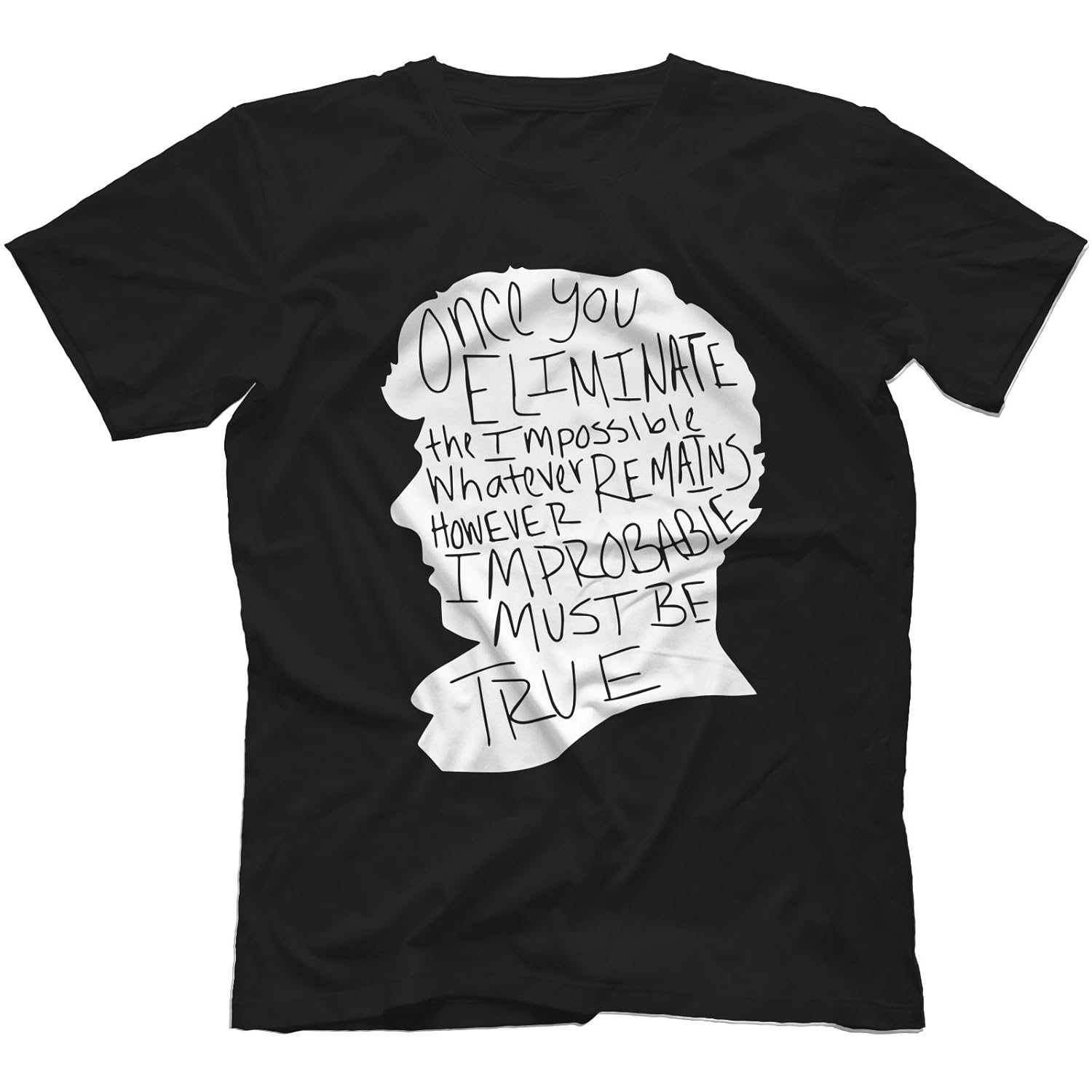 Sherlock Holmes Inspired T-Shirt in 13 Colours