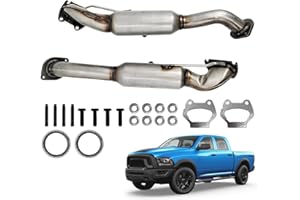 LoftMarte 53189 679-550 679-551 Both Side Manifold Catalytic Converter for Ram 1500 2015-2018 for Ram 1500 Classic 2019-2022 3.6L
