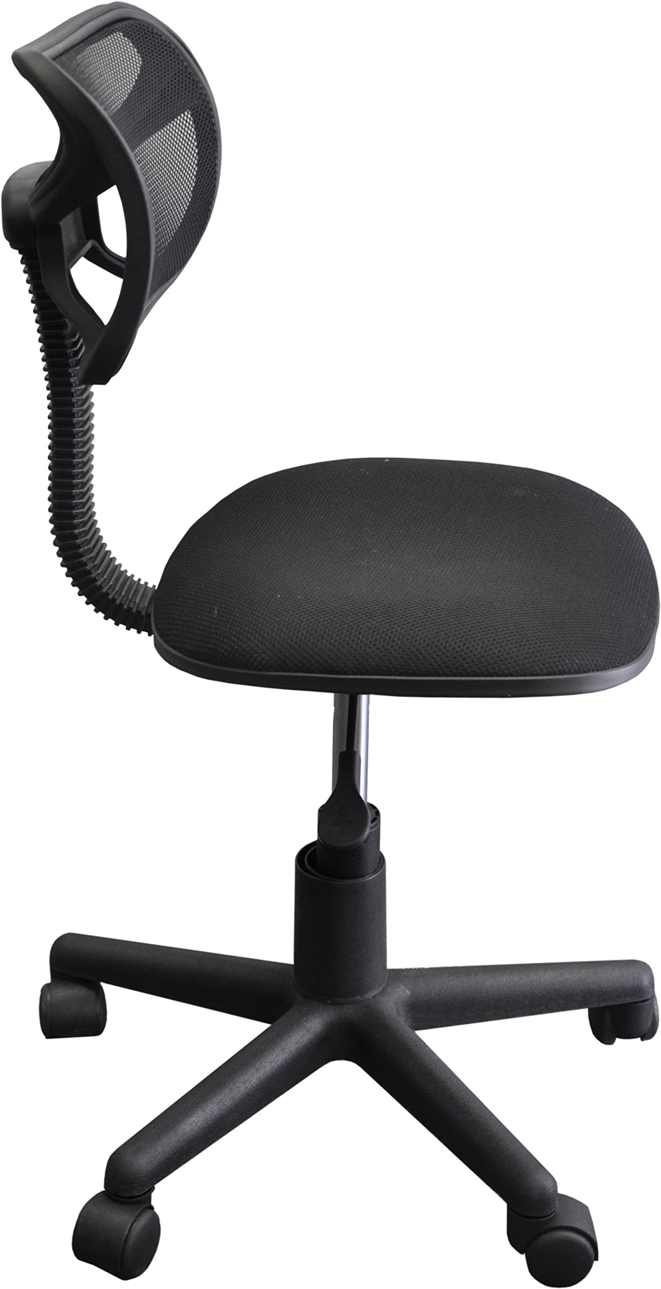 Urban Shop Swivel Mesh Task Chair, Black