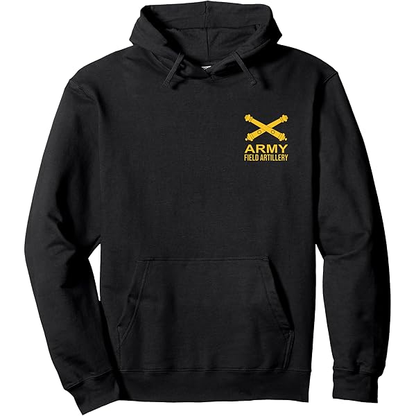 Bestickter Militärhoodie Gildan Militärgrün Sweatshirt Offizieller
