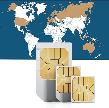 Amazon.com: Worldwide 500MB Data sim card to use Globally, Global 1 in (42 Countries) valid for ...