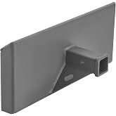 VEVOR 1/4 in Skid Steer Mount Plate with 2" Receiver Hitch, Universal Quick Attach Mount Plate, 1500lbs Capacity, Heavy Duty Steel Loader Plates Compatible with Toro Dingo Skid Steers &amp; Tractors