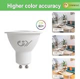 GY Dimmable GU10 LED Bulbs 4.9W 790LM 6500K 120° 10 Pack 75W Replacement view 5
