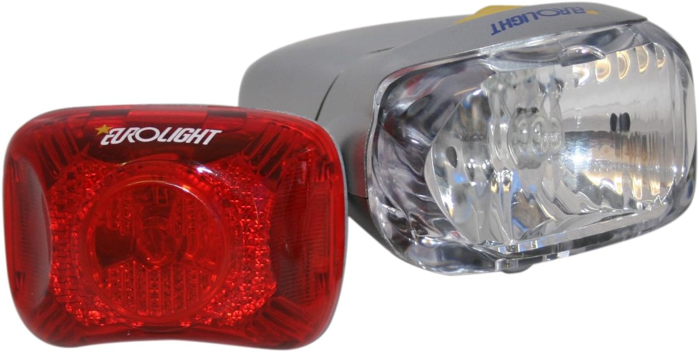 Eurolight Lockable' Front Krypton Light/Rear Led Light Set Amazon.co