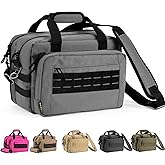 VEAGIA Range Bag Pistol Case Gun Range Bags For Handguns And Ammo Gun Case 3 Branch Pistol Soft Carrying Bags