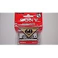 Sony 60 Minute Blank Microcassette Tapes MC-60, Set of 3