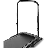 Upgraded Walking Pad Handle Bar, Strong Stable Heavy-Duty Steel Treadmill Handrail, Fits for Walking Pad no More Than 21.7" W