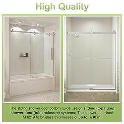 M6219 Sliding Shower Door Bottom Guide
