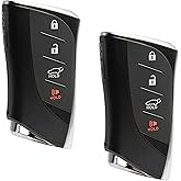 USARemote Key Fob Replacement for 2019 2020 2021 Lexus UX200 UX250H 3-Button Smart Keyless Entry Remote (HYQ14FBF, 8990H-76010) (2-Pack)
