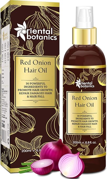 Amazon Com Oriental Botanics Red Onion Hair Growth Oil 200ml