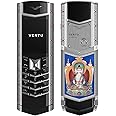 VERTU Signature V Thang-Ka Pure Silver Luxury Business Mobile Phone (Vairochana)