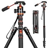 2 in1 Lightweight Video Camera Tripods