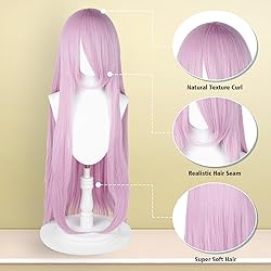 UTIEHD 100cm / 40 Inch Long Wig, Universal Anime