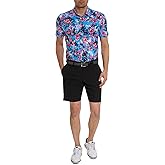Robert Graham Men's Island Time Short Sleeve Knit Polo Shirt