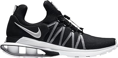 nike shox gravity black white