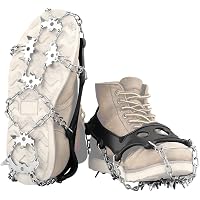 Universelle Rutschfeste Winterspikes Für Stiefel – Tragbare Schneegriffe Mit Nägeln Für Eis, Schnee & Sicheren Halt Beim Wandern