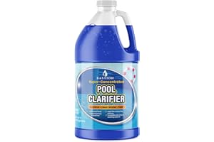 Pool Clarifier & Water Flocculant – Super Concentrated Blue Floc for Cloudy Above Ground & Inground Swimming Pools – 64 oz – 
