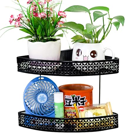 Exttlliy Estante de Metal para Colgar en la Oficina, cubículo, Esquina