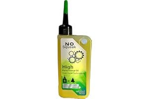 No Squeak 3.4oz High Performance Penetrating Oil – Bike Chain Lubricant, Door Hinge & Lock Lubricant, Rust Remover, Multi-Purpose Non-Toxic Lubricating Oil