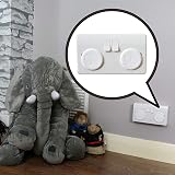 BaBy Laughs UK 12 Pack Plug Socket Covers Waterproof Child Safety view 3