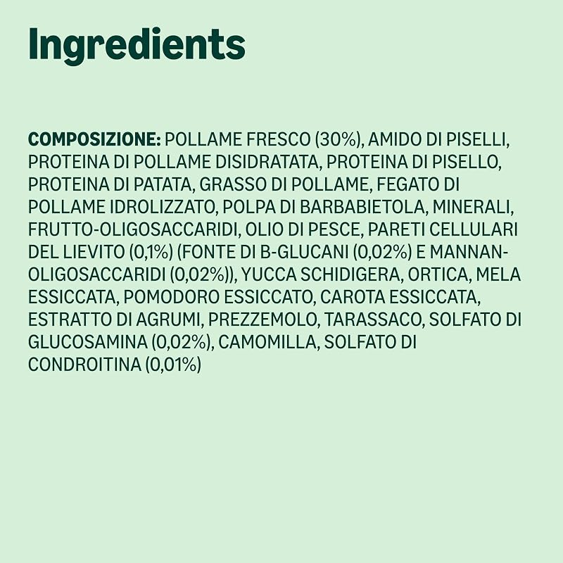 Cibo secco per gatti con ricetta senza cereali (STERILIZZATO/LEGGERO) con pollo fresco, 3 kg