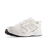 New Balance Men's 408 V1 Sneaker, White/Silver