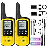 TIDRADIO Walkie Talkies for Adults 2 Pack, Long