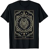 Leo Horoscope And Zodiac Constellation Symbol T-Shirt
