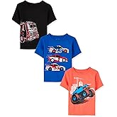 The Children's Place Baby Boys' Graphic T-Shirts (3-Pack)