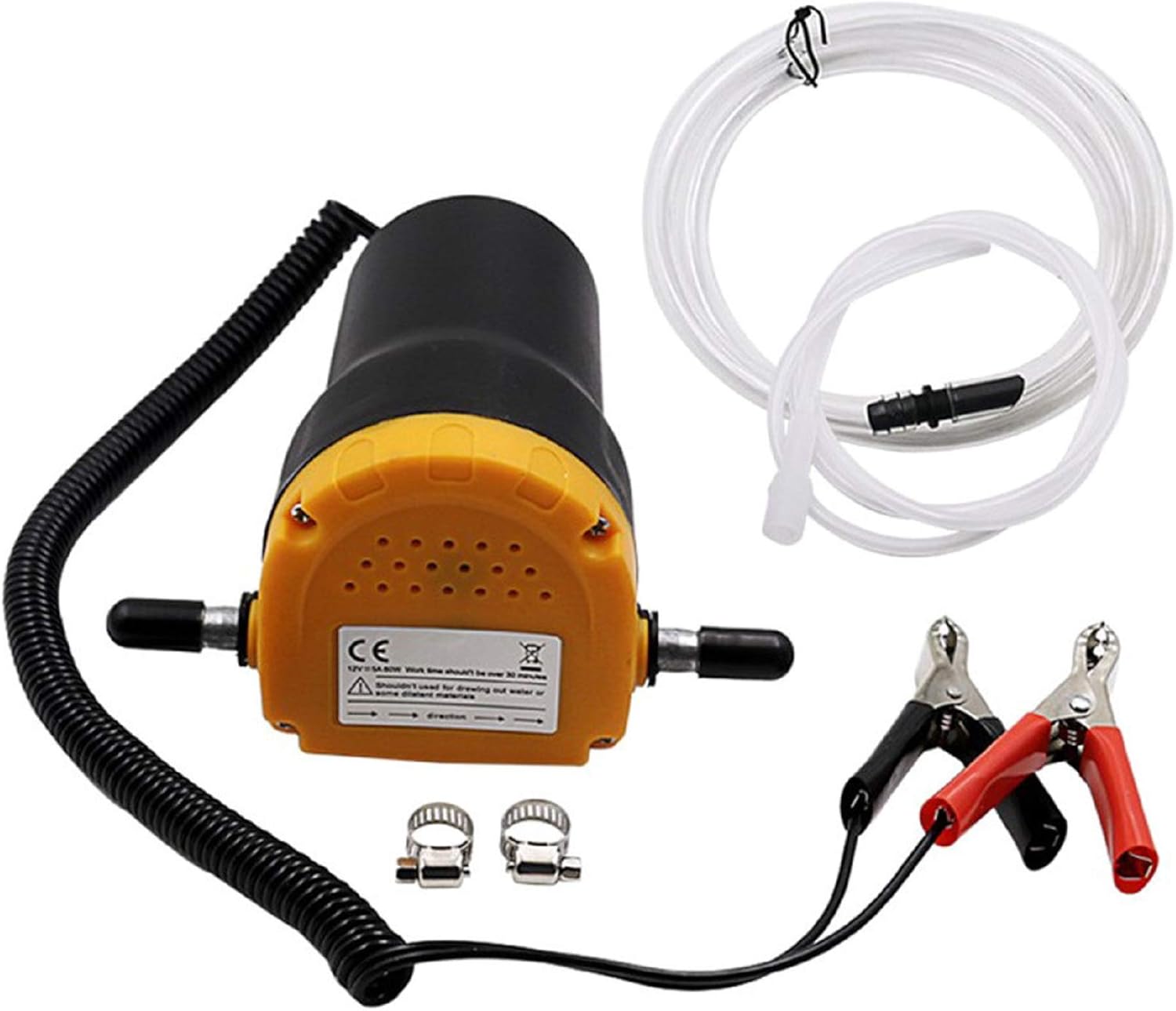 Sunnyys Oil Change Pump Extractor, 12V Electric Oil/Diesel