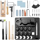 Ring Bending Tool Kit,Complete Spoon Ring Making Kit with Ring Bender Tool, ring Maker Machine for DIY Jewelry, for Beginners &amp; Professionals, Ideal for Holidays like Christmas,Valentine&rsquo;s Day