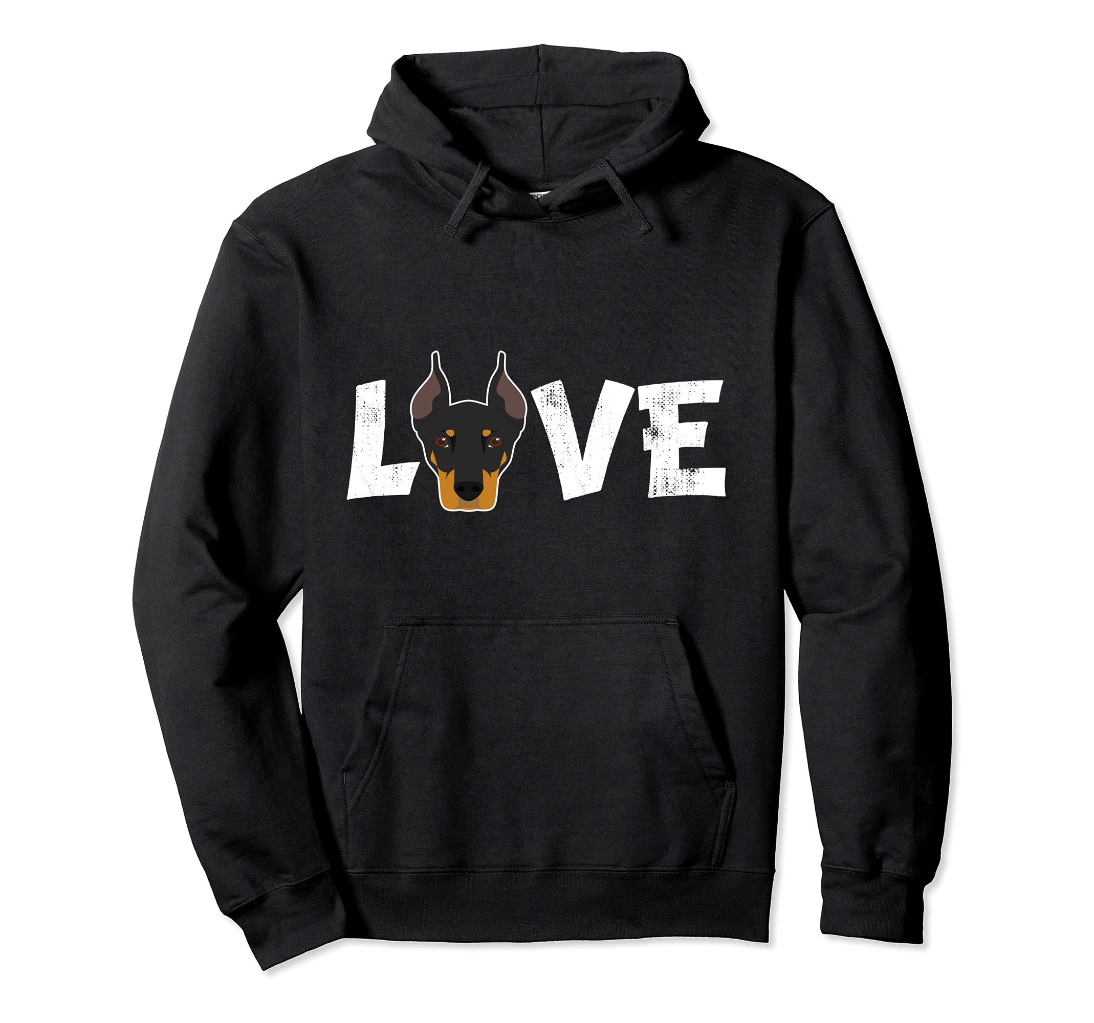 Dog Mom Dog Dad Dobberman Dog Pet Lover Pullover Hoodie