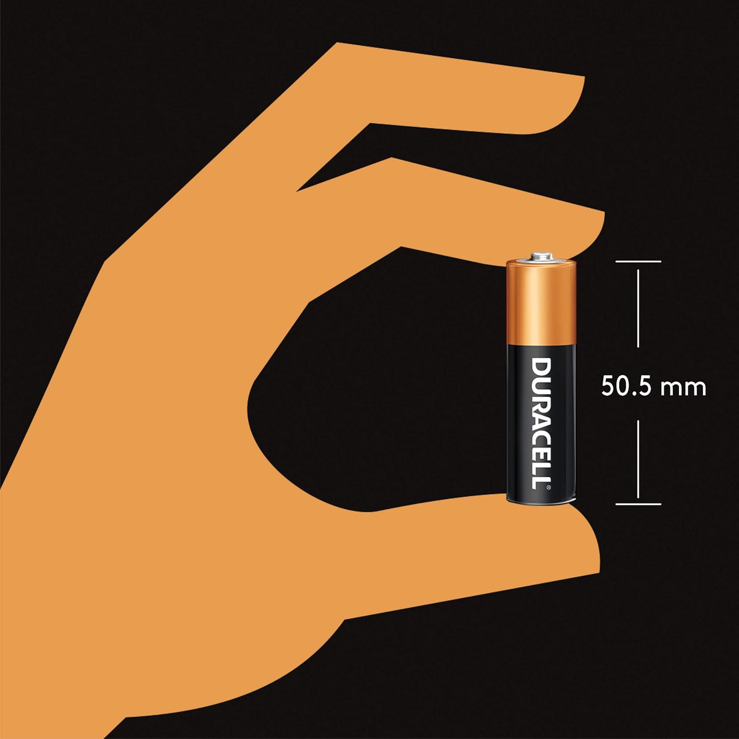 Duracell - CopperTop AA Alkaline Batteries - long lasting, all-purpose Double A battery for household and business - 8 Count: Health & Personal Care