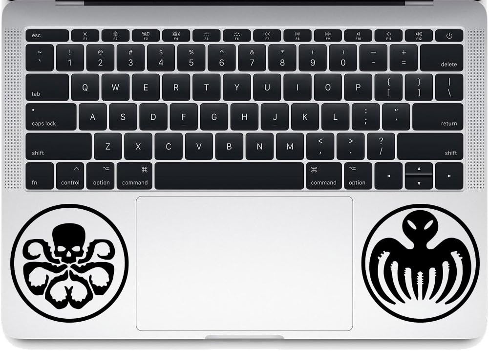 SPECTRE and HYDRA Logo James Bond Marvel Avengers Hydra Macbook Laptop Decal Vinyl Decal Sticker