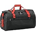BORLENI Waterproof Motorcycle Dry Bag -Motorcycle Dry Duffel Bag Luggage Tail Bag Saddle Bags with Large Storage Space, Outer Mesh Zipper Pocket for Motorcycling Skiing Travel (Black,30L)