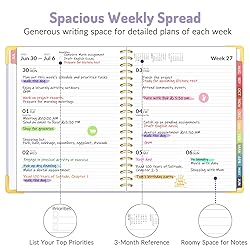 July 2025-June 2026 Planner, Forvencer Academic