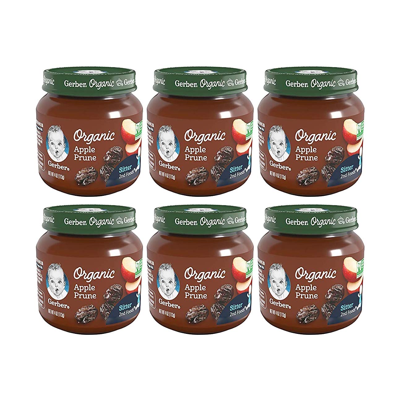 gerber prune apple