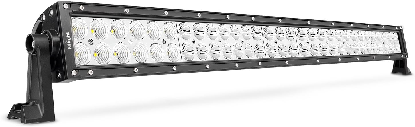 LED Light Bar Nilight 32 Inch 180W Spot Flood Combo LED Driving Lamp Off Road Lights LED Work Light Boat Jeep Lamp,2 Years Warranty: Automotive
