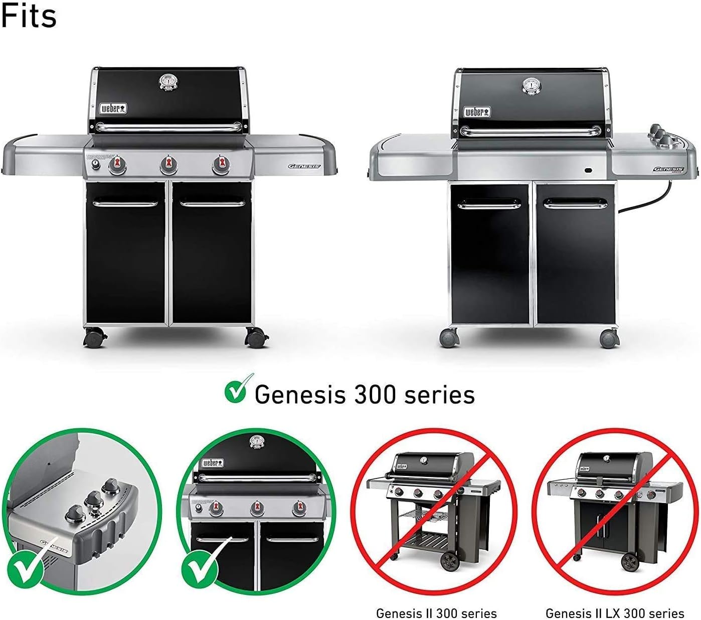 Hisencn 65054 Grill Warming Rack for Weber Genesis 300 Series, Genesis E310, E320, E330, S310, S320, S330, 26 1/2 Inch Warming Grates for 81323, 62749 : Garden & Outdoor
